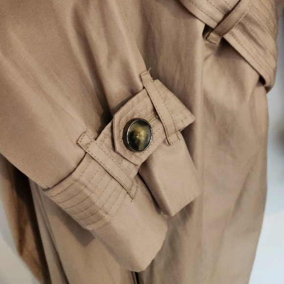 London Fog Double-Breasted Trench Coat - Size‎ Large - Picture 5 of 16